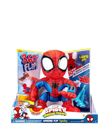 Spidey and his Amazing Friends Amazing Flip Spidey Plush