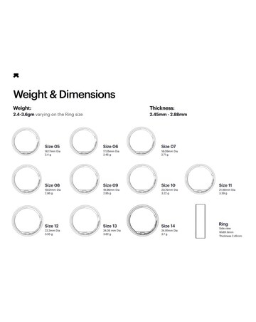 Ultrahuman Ring AIR Bluetooth Smart Ring - Air Gold - Size 10