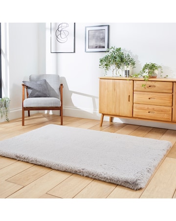 Think Rugs Super Teddy Plain Shaggy Rug