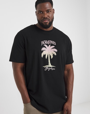 Jack & Jones Almeria Graphic T-Shirt - Black