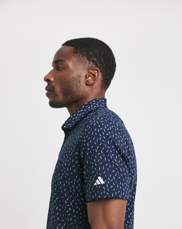 adidas Golf Ultimate365 Allover Print Polo Shirt