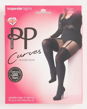 Pretty Polly Curves Suspender Tights