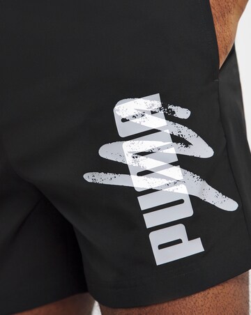 PUMA Essentials Logo Lab Woven 5" Shorts