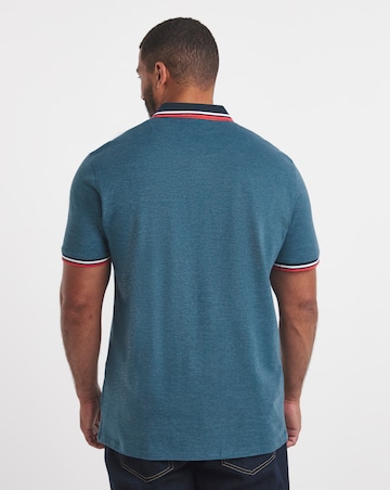 Jack & Jones Premium Paulos Tipped Polo - Blue