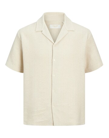 Jack & Jones Montauk Crochet Shirt - Cream