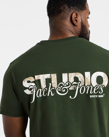 Jack & Jones Yuki Back T-Shirt Crew Neck