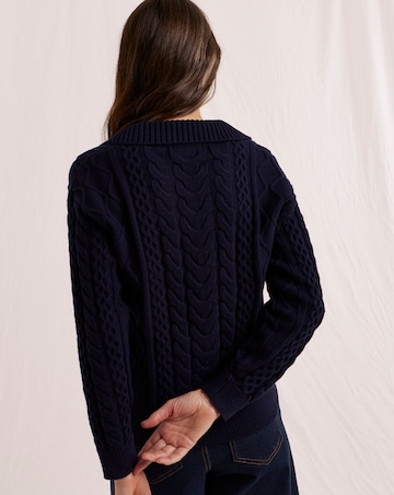 Julipa Cotton Cable Jumper