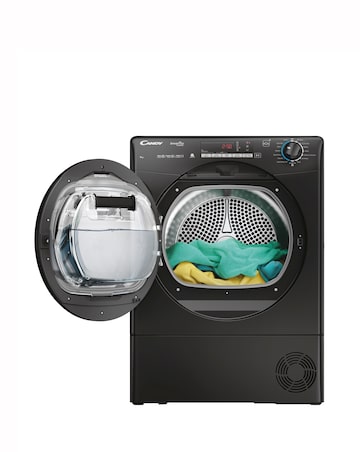 Candy Smart Pro Inverter CROEH9A3TBEB80/N WiFi 9Kg Heat Pump Tumble Dryer Black