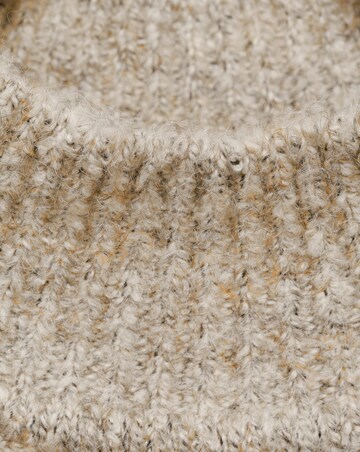 Mango Creme High Neck Sweater