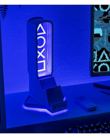 Playstation Desk Headphone Stand With Light