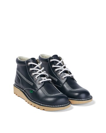 Kickers Core High Leather Boot - Navy