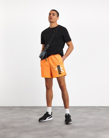 PUMA Essentials Logo Lab Woven 5" Shorts