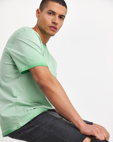 Oil Wash Relaxed Fit T-Shirt