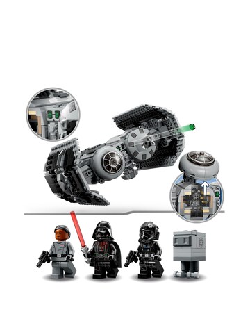 LEGO Star Wars TIE Bomber Starfighter Buildable Toy 75347