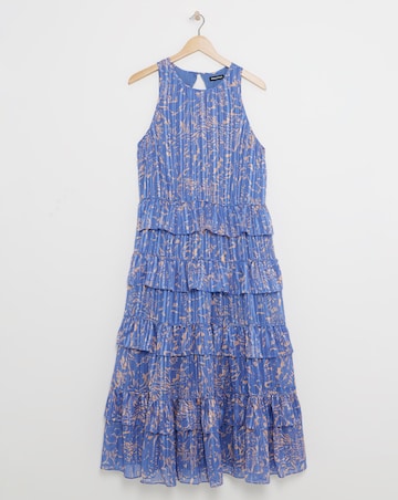 Whistles Tropical Leaves Paloma Dress