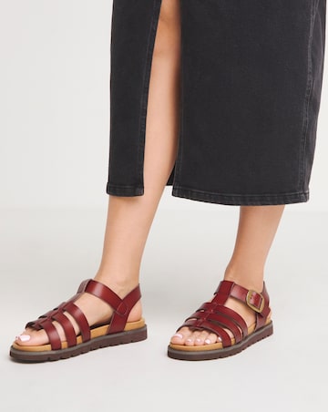 Heavenly Feet Saltwater Fisherman Sandals Extra Wide Fit