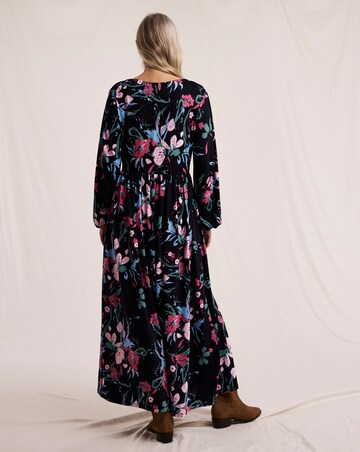 Julipa Button Through Jersey Midi Dress