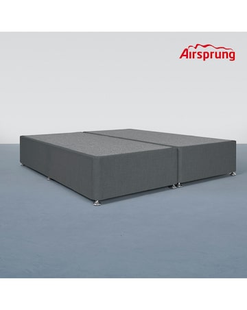 Airsprung Fabric Divan Base No Drawers