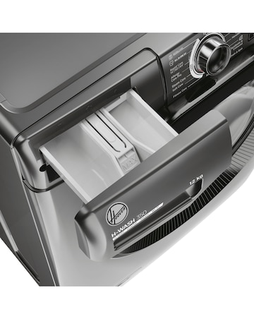 Hoover H-WASH 350 H3WPS4126TAMBR80, 12kg, Washing Machine, Graphite