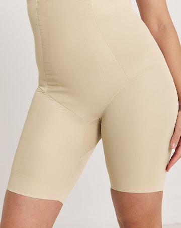 Miraclesuit Classic Firm Control Hi Waist Thigh Slimmer Warm Beige