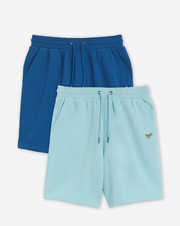 Voi Storm 2 Pack Plain Jersey Shorts