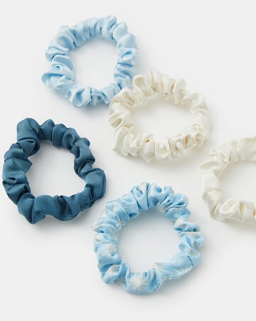 Accessorize 5-Pack Satin Hair Scrunchies