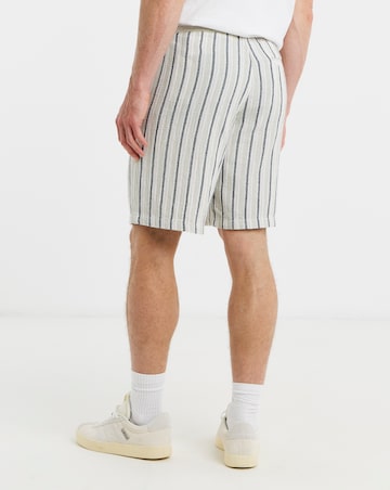 Jack & Jones Coba Stripe Short - Natural