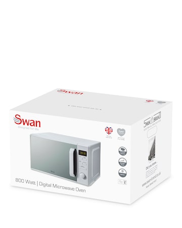 Swan SM4421WHT 20L White Digital Microwave