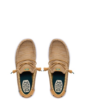 HeyDude Wally Stretch Sox Shoe - Brown