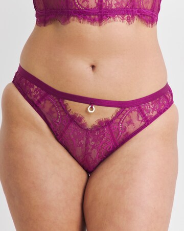 Simply Be Sexy Lace and Mesh Brazilian Brief