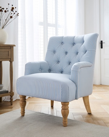 Julipa Mae Striped Accent Chair
