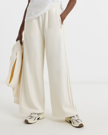 Gym King Replenish Seam Detail Wide Leg Joggers