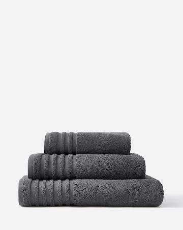 SOFT SNUGGLE 400GSM TOWEL - Gunmetal