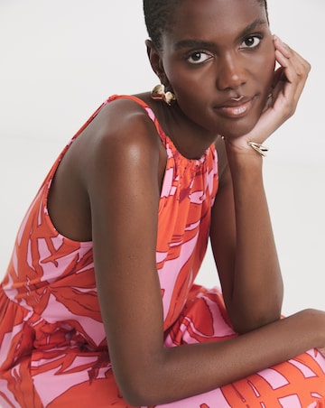 Soft Touch Jersey Halter Neck Maxi Dresss
