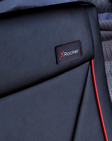 X Rocker Shift Luxe Jr 2.1 Audio Ottoman Gaming Chair for Kids