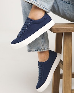 Busselton Lace Up Leisure Pumps - Extra Wide Fit (EEE)
