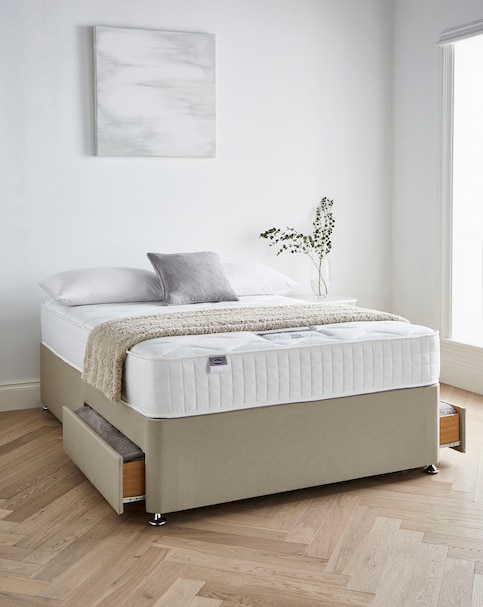 Silentnight 1000 Pocket Divan Set with 2 Drawers