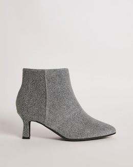 Love Kitten Heel Ankle Boot - Wide Fit (E)