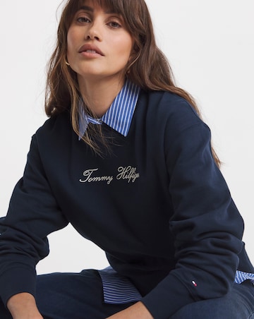 Tommy Hilfiger Metallic Script Sweatshirt