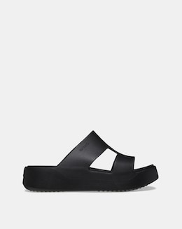 Crocs Black Getaway Platform Strap Sandal