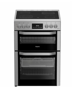 Hotpoint HDE6VDCASX 60cm Electric Double Cooker with Air Fry Install
