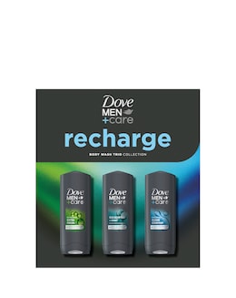 Dove Men + Care Recharge Bodywash Trio Gift Set Collection