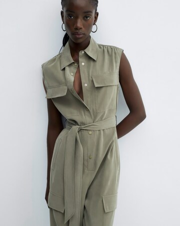 Mango Daily Pocket Cargo Jumpsuit