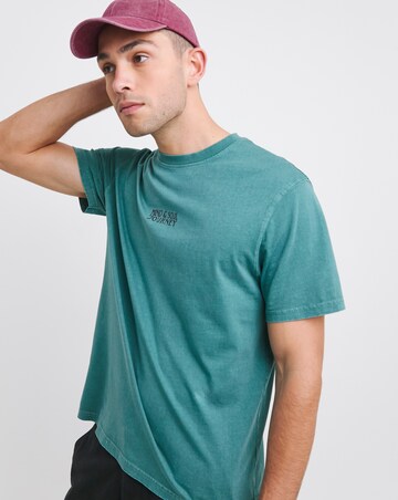 Relaxed Fit Vintage Wash Mind & Soul Graphic T-Shirt