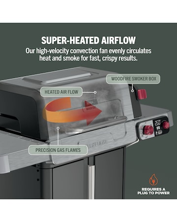 Ninja FlexFlame Outdoor Cooking System Barbecue PG301UK Black/ Silver