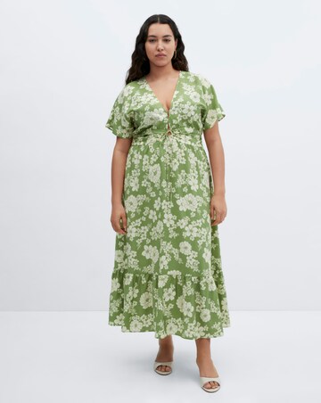 Mango Coloma Floral Maxi Dress