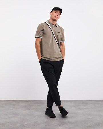 BOSS Paddy Light Khaki Short Sleeve Polo
