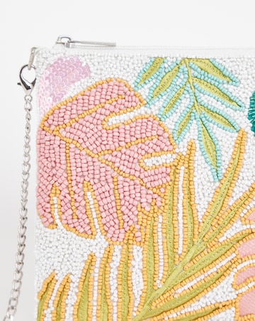 Multi Beaded Clutch Bag