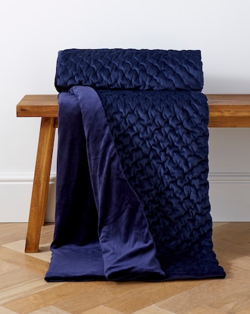 Pinsonic Velvet Throw