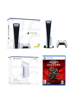 PlayStation 5 Pro, Disc Drive &amp; Assassins Creed Shadows Bundle